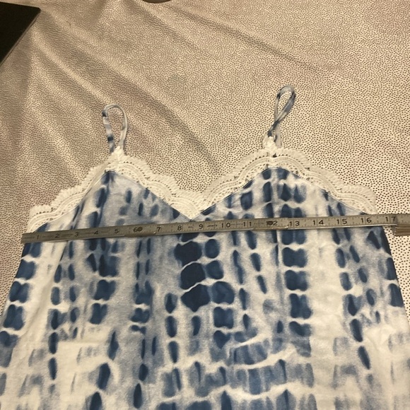 Tie Dye Contrast Lace Cami Top size M new without tag - Picture 8 of 14